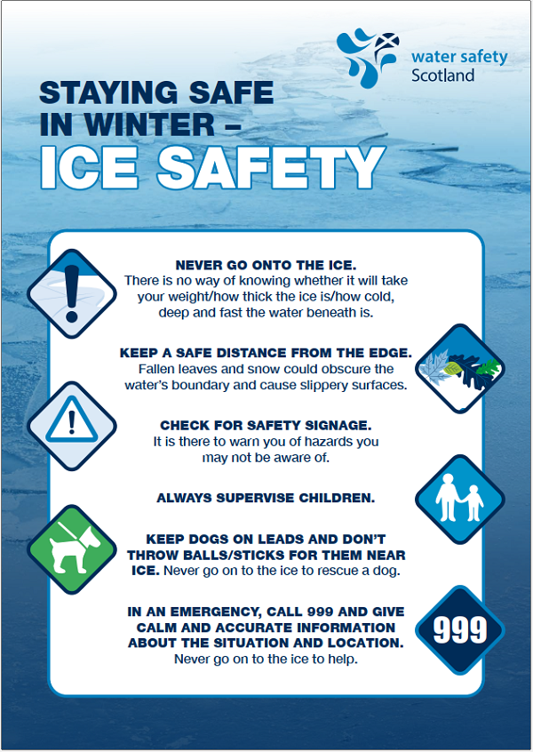 Staying Safe In Winter - Ice safety advice