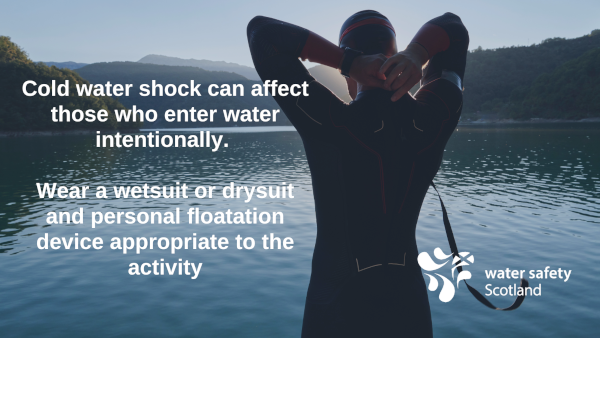 Cold Water Shock - wear a wetsuit and use a personal flotation device thumbnail