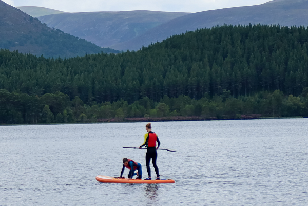 Stand Up Paddleboarding in Aviemore